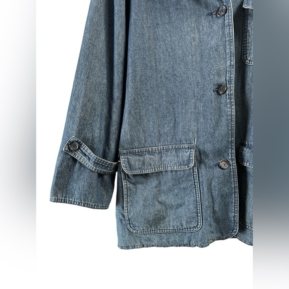 Vintage Alfred Dunner blue denim Jean jacket with pockets - Picture 3 of 5